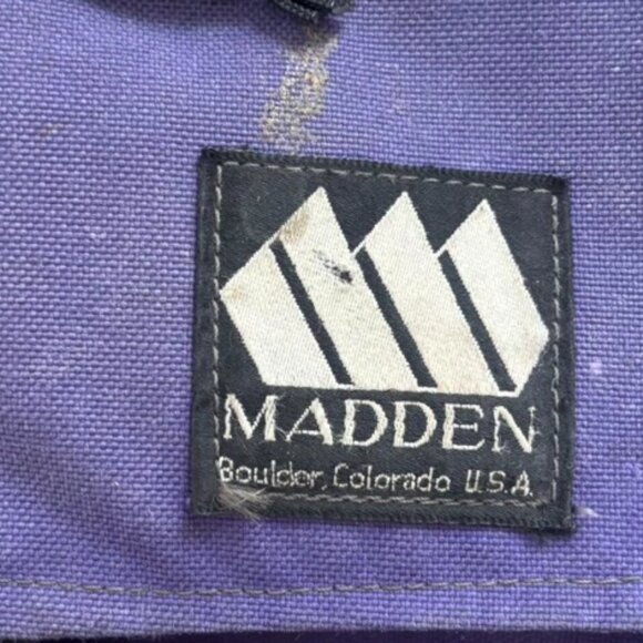 Vtg 80s Madden Equipment Backcountry Backpack Red Made in USA - Picture 4 of 4